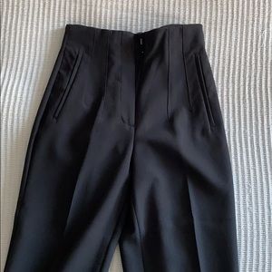 NEVER WORN Zara High Waisted Pants *BLACK* XS